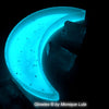 6" Crescent Moon Glow in the dark Tray Dish Decor