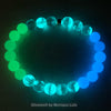 Aurora Borealis Glow in the Dark Beaded Stretch Bracelet