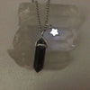 Crystal Point Necklace with Glow Star