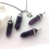 Crystal Point Necklace with Glow Star