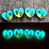 Aquarium Glow Hearts Necklace