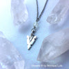 Arrowhead Galaxy Glow Glass Necklace