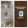 Frozen Mermaid Glow Opal Necklace