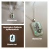 Frozen Mermaid Glow Opal Necklace