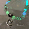 Aura Crystal Glow Glass Beaded Bracelet