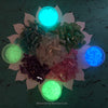 Customizable Aura Quartz Crystal Glow Necklace