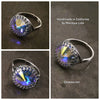 Aurora Borealis Genuine Swarovski Crystal Ring