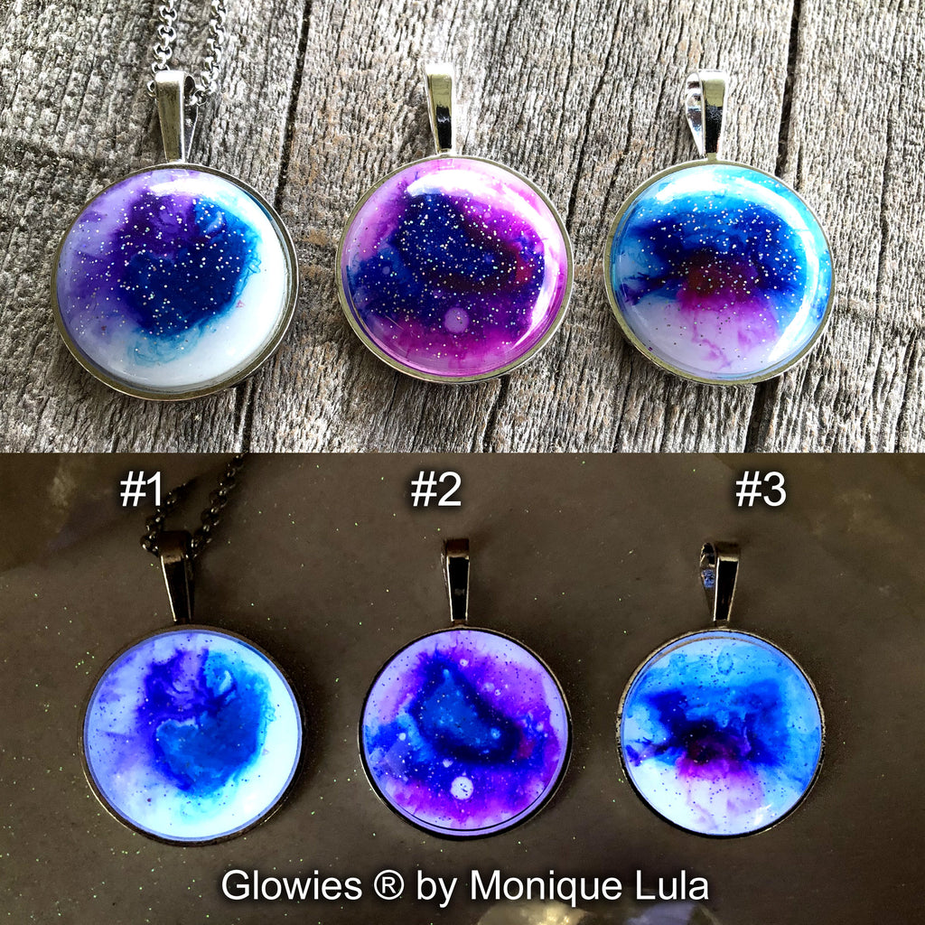 Handmade Aurora Borealis Glow Stone Necklace - Batch #2