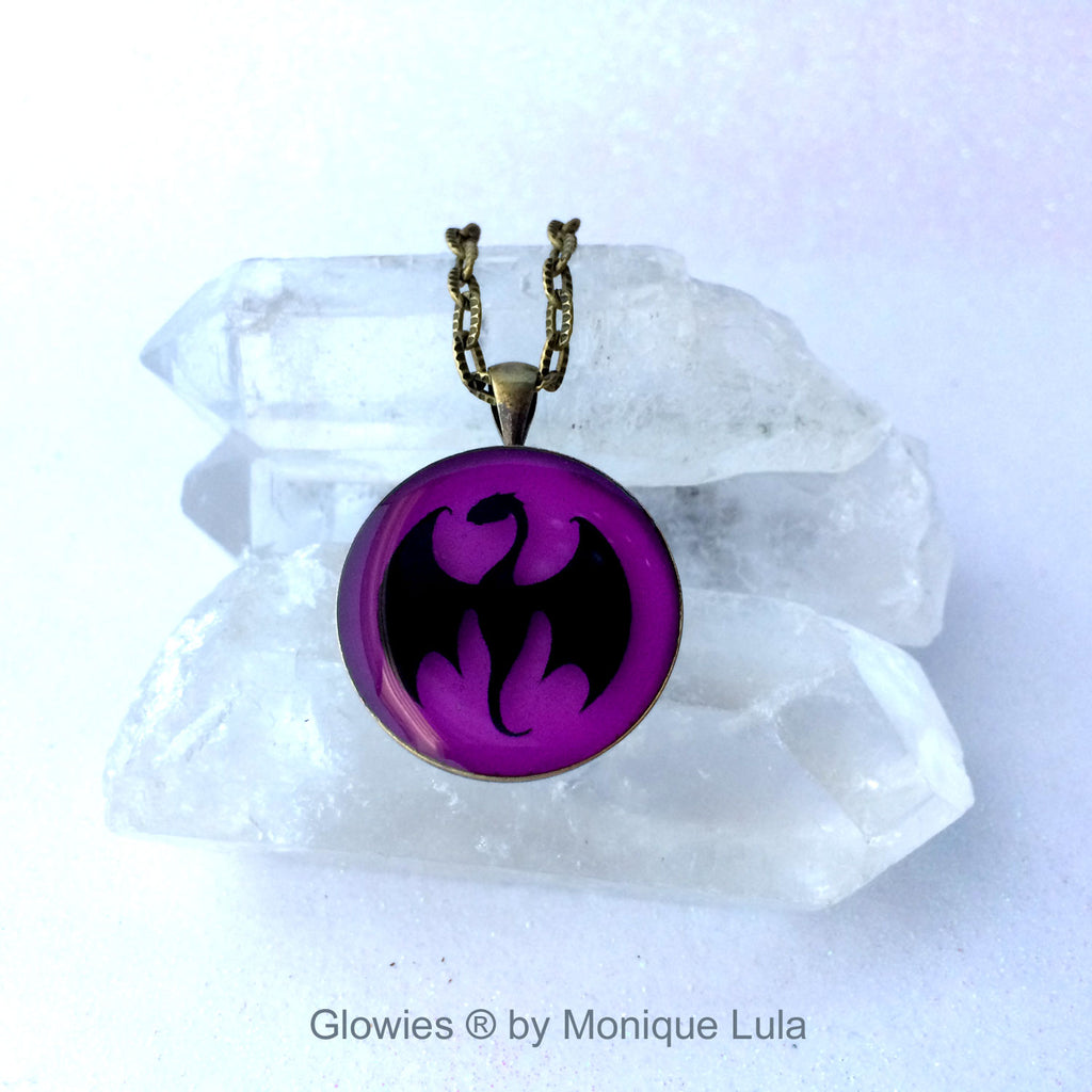 Baby Dragon Glow Necklace
