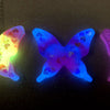 Glow Butterfly Necklace Batch #2 - Rainbow Iridescent Hearts