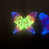 Glow Butterfly Necklace Batch #2 - Rainbow Iridescent Hearts