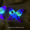 Steampunk Glow Butterfly Necklace Batch 5-1