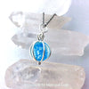 Blue Sky Skies Galaxy Glass Glow Locket ®