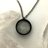 Black Outer Space Glow Galaxy Necklace
