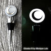 Crescent Moon Glow in the dark bottle topper