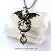 Magic Flying Dragon with Orb Bronze