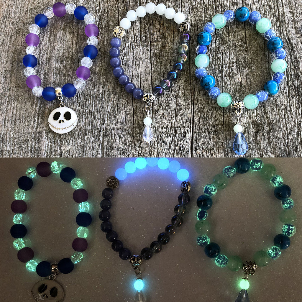 Bracelet Sale #1 - Jack, Aurora Borealis, Blue Green