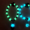 Stack of Glow Glass Bracelets - Set #2