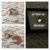 Droplet Glow Stone Victorian Ring