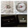 Droplet Glow Stone Victorian Ring