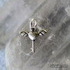 Little Heart Key with Wings Charm