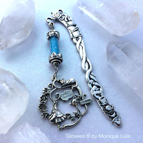 Alice in Wonderland Victorian Glow in the dark Lantern Bookmark