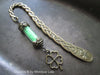 Lucky Clover Shamrock Glow Bookmark