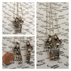 Jack & Sally Coffin Necklace Set