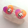 Unicorn Heart Glow in the dark necklace