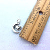 Crescent Moon with Heart Charm