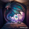 Celestial Dragon Glow Sun Catcher with Crystal