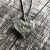 Dragonfly Lula Heart Glow in the dark necklace