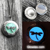 Dragonfly Glow Locket ®