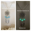 Dream Catcher Glow Glass Necklace