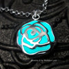 Enchanted Glowing Rose Necklace