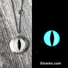 Cat's Eye Glass Glow Locket ®