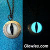 Cat's Eye Glass Glow Locket ®