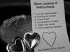 Rose Heart Glow Locket Necklace