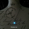 Birthstone Crystal Firefly Glow in the Dark Necklace