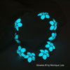 Handmade Glow Flower Bracelet with extender chain