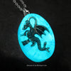Frozen Dragon Glow Opal Necklace