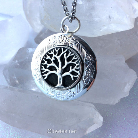 Galaxy Tree of Life Glow Locket ®