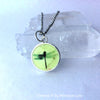 Dragonfly Glow Necklace with Dragonfly Charm