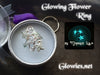 Glowing Flower Sterling Silver Ring