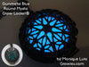Gunmetal Blue Round Mystic Glow Locket®