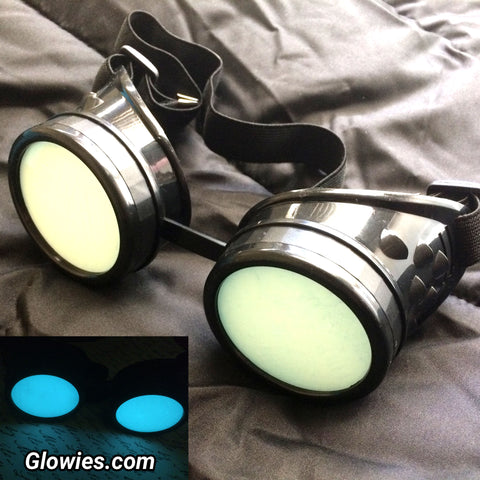 Steampunk Goblin Glow Goggles