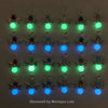 Birthstone Crystal Firefly Glow in the Dark Necklace
