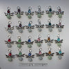 Birthstone Crystal Firefly Glow in the Dark Necklace