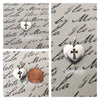 Heart with Cross Charm