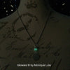 Hogwart's Express 9 3/4 Glow Necklace